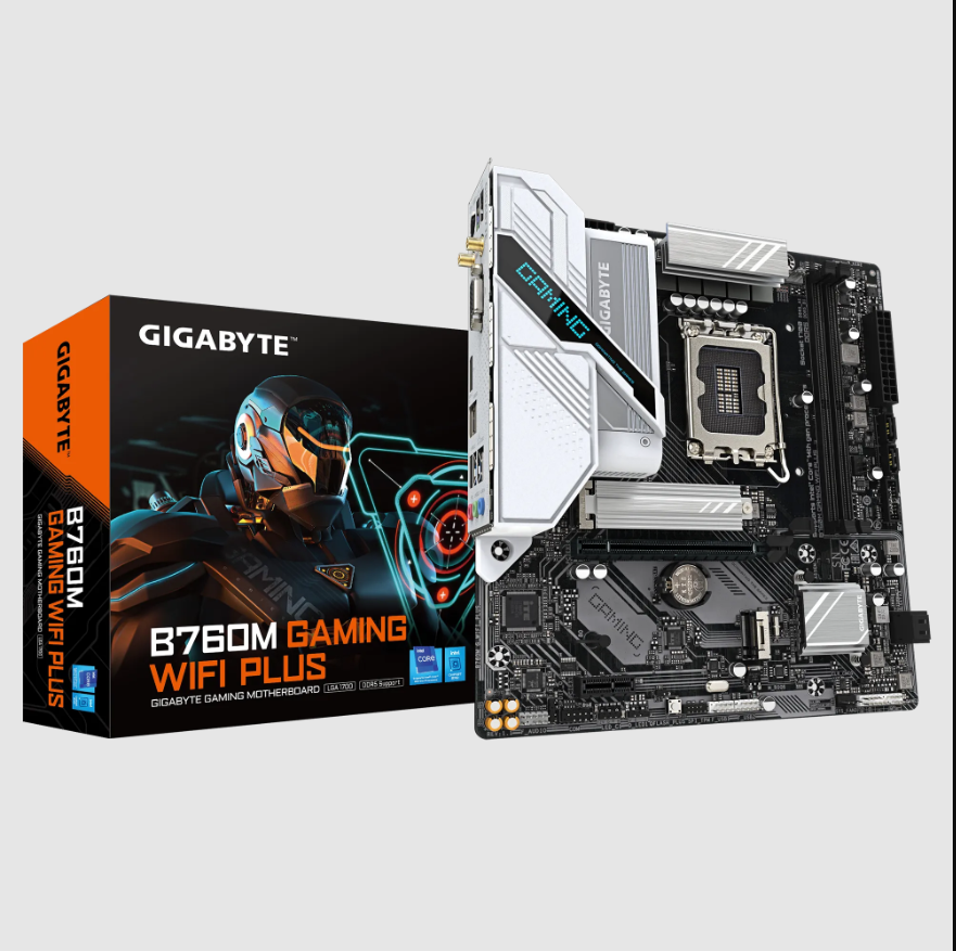 Bo mạch chủ GIGABYTE B760M GAMING WIFI PLUS DDR5